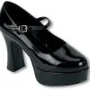 Mary Jane Pumps Schwarz Gr.38/39 -Karneval Universe Verkäufe 17681 mary janes pumps schwarz kostuem zubeboehr high heels gothic schuhe lolita schuhe travesti zubehoer
