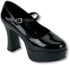 Mary Jane Pumps Schwarz Gr.38/39