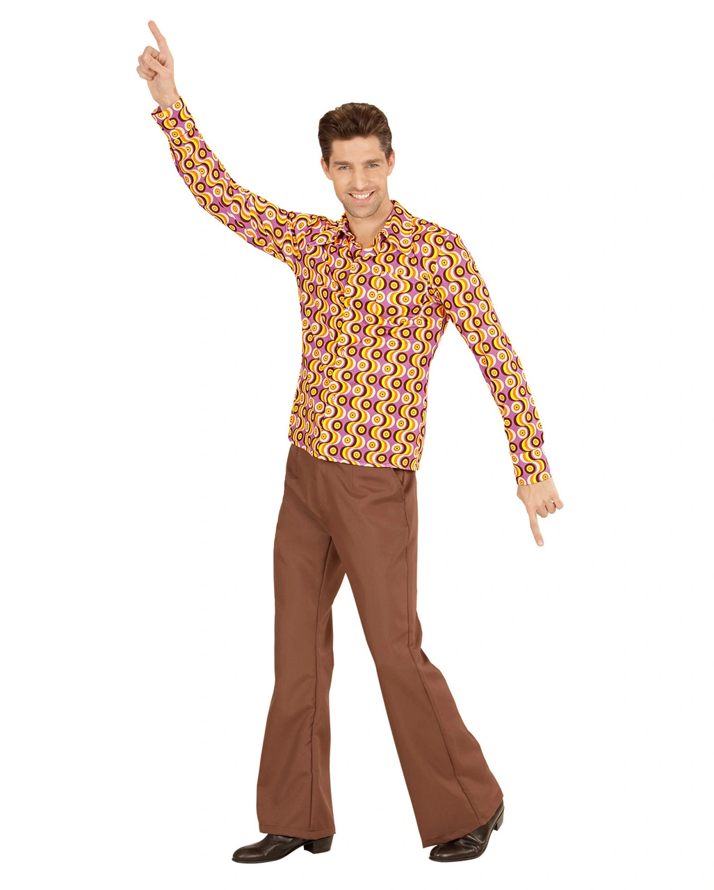 Hippes 70´s Hemd Discs 5 Hippes 70´s Hemd Discs – Bild 3