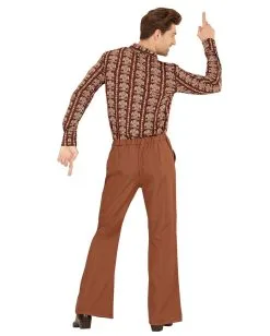 Braune 70er Jahre Schlaghose 9 Braune 70er Jahre Schlaghose -Karneval Universe Verkäufe 70er jahre herren schlaghose braun 70s groovy style trousers brown schlagermove kostuem 29371 4