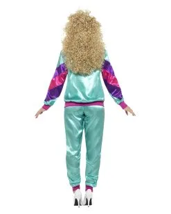 80er Jahre Trainingsanzug Kostüm -Karneval Universe Verkäufe 80er jahre jogginganzug trainingsanzug fuer die bad taste party 80s faschings und mottoparty kostuem 28251 3