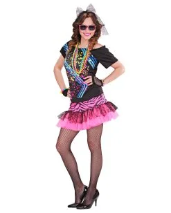 80ies Material Girl Damen Kostüm 7 80ies Material Girl Damen Kostüm -Karneval Universe Verkäufe 80er jahre material girl kostuem 80ies rockstar fancy dress costume bad taste mottoparty kostuem 36615 03