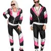 80's Retro Trainingsanzug -Karneval Universe Verkäufe 80er jahre retro trainingsanzug 80s retro jogginganzug 80s party retro tracksuit 80er jahre kostuem 54405 01