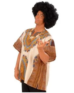 Afrika / Raggae Shirt -Karneval Universe Verkäufe afrika shirt reggae shirt hippie shirt hippie kostuem 15872 4