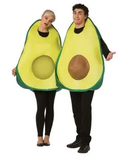Avocado Pärchenkostüm -Karneval Universe Verkäufe avocado paerchenkostuem avocado couples costume food kostueme 38857 03