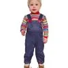 Böse Chucky Puppe Kleinkinderkostüm 1 Böse Chucky Puppe Kleinkinderkostüm -Karneval Universe Verkäufe bad chucky puppe kleinkinderkostuem chucky overall chucky kostuem halloween kinderkostuem 51994 01