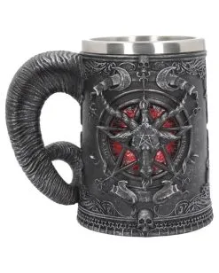 Baphomet Bierseidel 10 Baphomet Bierseidel -Karneval Universe Verkäufe baphomet bierkrug baphomet bierstein baphomet tankard 39217 03