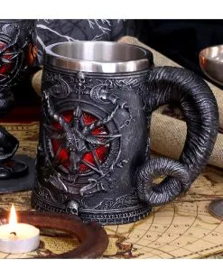 Baphomet Bierseidel 13 Baphomet Bierseidel -Karneval Universe Verkäufe baphomet bierkrug baphomet bierstein baphomet tankard 39217 06
