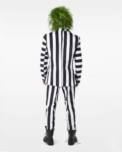 Beetlejuice Anzug - Suitmeister -Karneval Universe Verkäufe beetlejuice anzug suitmeister opposuits anzug beetlejuice kostuem anzug beetlejuice verkleidung gestreifter anzug 54381 1