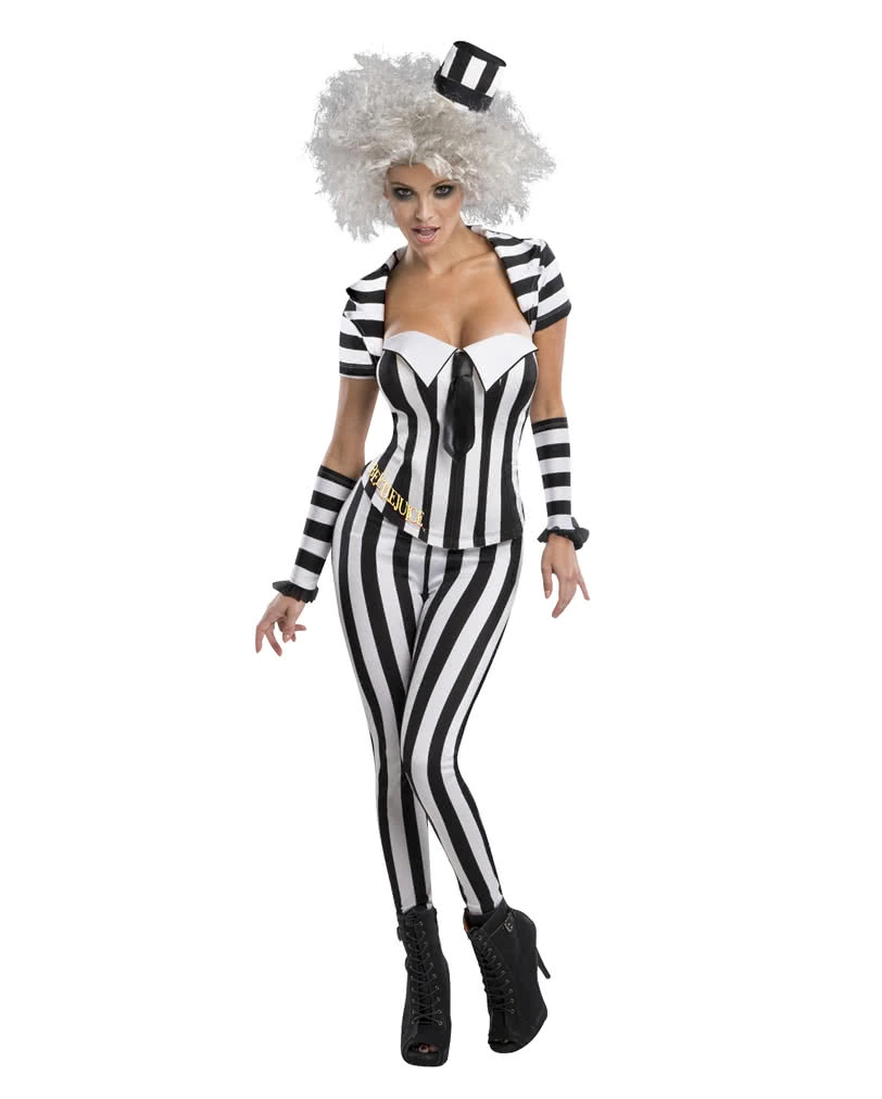 Beetlejuice Kostüm Für Frauen 3 Beetlejuice Kostüm Für Frauen