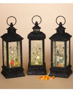 Leuchtende Halloween Wasserkugel Laterne 28cm -Karneval Universe Verkäufe beleuchtete halloween wasserkugel laterne 28cm lighted spinning water globe halloween lantern halloween deko 54182 3