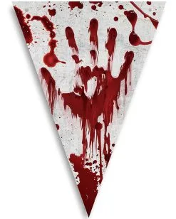 Party Girlande Halloween Blutbad 3m -Karneval Universe Verkäufe blutige halloween party wimpel girlande bloody halloween party garland blutbad dekoration halloween 53228 2