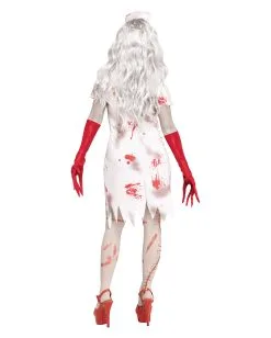 Unheimliches Horror Krankenschwester Kostüm -Karneval Universe Verkäufe blutige horror krankenschwester kostuem set zombie krankenschwester sexy krankenschwester kostuem halloween kostuem halloween verkleidung 53971 1