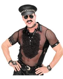 Brusthaar Toupet Schwarz -Karneval Universe Verkäufe brusthaar toupet schwarz faschingsperuecke herrenperuecke maennerperuecke 16583 03