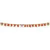 Red Pirate Buchstaben-Girlande -Karneval Universe Verkäufe buchstaben girlande red pirate geburtstags accessoire fuer seeraeuber happy birthday girlande piraten party dekoration 21729