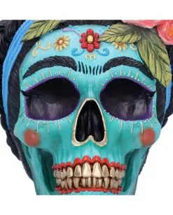 Calavera De Azucar Totenschädel 19cm -Karneval Universe Verkäufe calavera de azucar totenkopf calavera de azucar skull dia de los muertos figur 54563 07