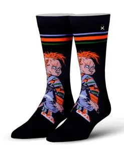Mörderpuppe Chucky Socken Schwarz 7 Mörderpuppe Chucky Socken Schwarz -Karneval Universe Verkäufe chucky die moerderpuppe socken schwarz childs play chucky socks black geschenkidee horror fan 52332 2
