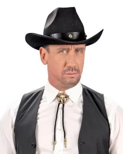 Schnürsenkel Krawatte Für Cowboys -Karneval Universe Verkäufe cowboyhemd schmuck cowboyshirt schmuck western schmuck cowboy bolotie 22884 03