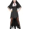 Dämonisches Nonnenkostüm Für Erwachsene -Karneval Universe Verkäufe daemonische nonne damenkostuem mit haube 38129