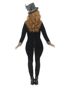 Dunkle Hutmacherin Kostüm Deluxe -Karneval Universe Verkäufe dark miss hatter kostuem dunkle hutmacherin verkleidung halloween frauen kostuem 28483 3