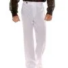 70er Jahre Kostümhose Weiß -Karneval Universe Verkäufe disco kostuem hose weiss 70er jahre herrenkostuem 70s disco pants white 31491