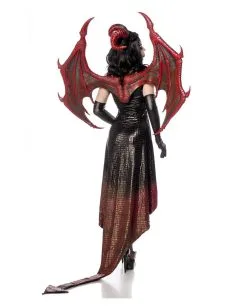 Drachen Lady Kostüm Mit Flügeln 9 Drachen Lady Kostüm Mit Flügeln -Karneval Universe Verkäufe drachen lady kostuem mit fluegel dragon lady costume w wings 38620 04 3
