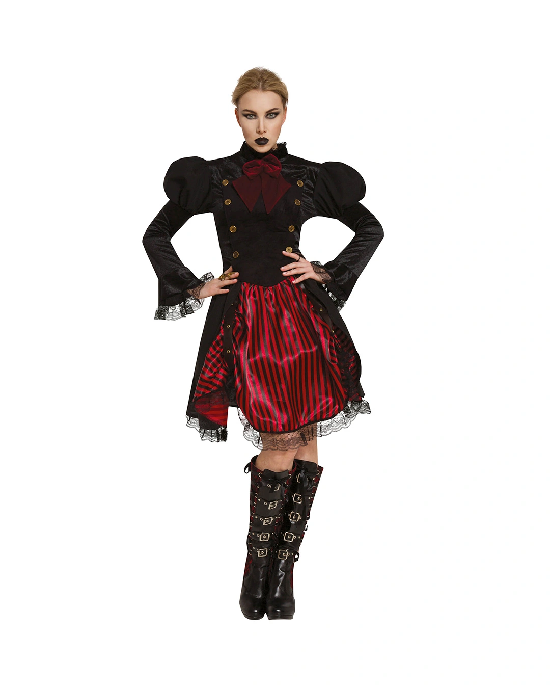 Finstere Goth Fürstin Kostüm Für Damen 3 Finstere Goth Fürstin Kostüm Für Damen