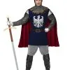 Tapferer Ritter Kostüm -Karneval Universe Verkäufe edler ritter herrenkostuem ritterkostuem fuer maenner brave knight costume 51371