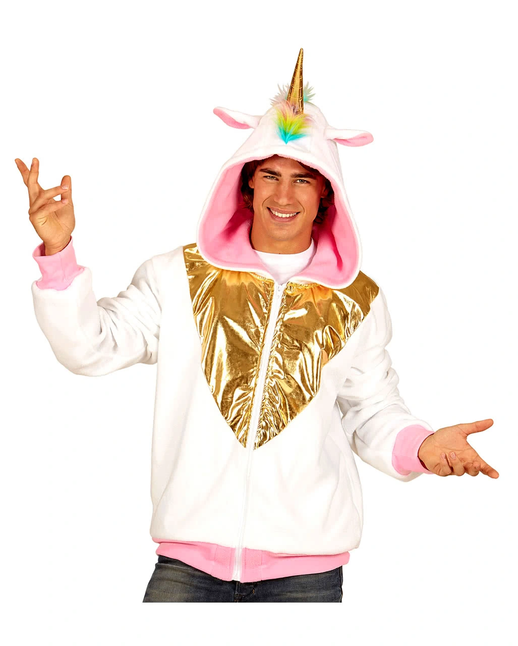 Einhorn Jacke Mit Kapuze 5 Einhorn Jacke Mit Kapuze – Bild 3