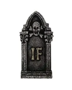 4-tlg. Enter If You Dare Grabstein Set -Karneval Universe Verkäufe enter if you dare grabstein set enter if you dare tombstone set halloween grabstein 52632 03