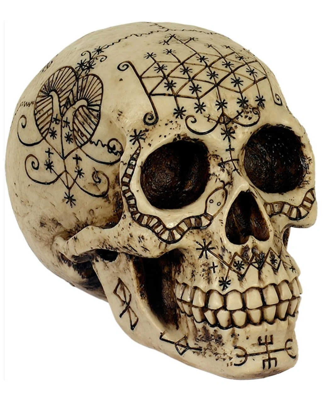 Fantasy Totenschädel Mit Mystic Muster 3 Fantasy Totenschädel Mit Mystic Muster