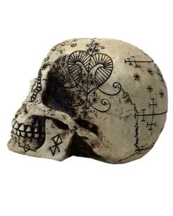 Fantasy Totenschädel Mit Mystic Muster 7 Fantasy Totenschädel Mit Mystic Muster -Karneval Universe Verkäufe fantasy totenkopf mit mystic muster fantasy totenschaedel mit muster skeleton skull with tattoo pattern 39786 03