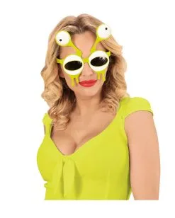 Alienaugen Faschingsbrille -Karneval Universe Verkäufe faschingsbrille mit alienaugen alien brille mit augen bild4 27035