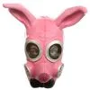 Pinke Fetisch Bunny Gas Maske -Karneval Universe Verkäufe fetisch bunny gas maske pink jga kostuemzubehoer gay pride erotik maske 36247