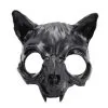 Schwarze Fledermaus Schädel Halbmaske -Karneval Universe Verkäufe fledermaus totenschaedel halbmaske fledermaus maske halloween maske halloween verkleidung kostuem accessoire 53437