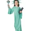 Freiheitsstatue Kostüm Für Kinder -Karneval Universe Verkäufe freiheitsstatue kinderkostuem usa verkleidung kids statue of liberty costume 31054