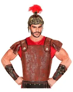 Gladiatoren Armschienen -Karneval Universe Verkäufe galdiatoren armschoner roemer kostuem spartakus kostuemzubehoer unterarmbaender 29369 02