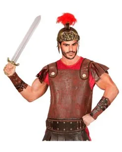 Gladiatoren Armschienen -Karneval Universe Verkäufe galdiatoren armschoner roemer kostuem spartakus kostuemzubehoer unterarmbaender 29369 03