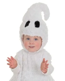 Plüsch Geist Babykostüm -Karneval Universe Verkäufe geist pluesch babykostuem gespenst babykostuem halloween babykostuem 8802205 02