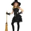 Glitter Hexe Mädchenkostüm -Karneval Universe Verkäufe glitzer hexe halloween kinderkostuem glitter hexe maedchenkostuem maerchenkostuem glitter witch child costume 21078 1