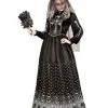 Tag Der Toten Skelettbraut Kostüm -Karneval Universe Verkäufe gothic skelett braut damenkostuem halloween kostuem skeleton bride costume 36863 1