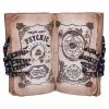 Hellseher Zauberbuch Deko 25,8cm 2 Hellseher Zauberbuch Deko 25,8cm -Karneval Universe Verkäufe grimoire hexenbuch deko psychic compendium deco halloween tischdekoration 51062 01