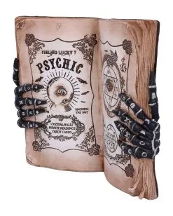 Hellseher Zauberbuch Deko 25,8cm -Karneval Universe Verkäufe grimoire hexenbuch deko psychic compendium deco halloween tischdekoration 51062 02