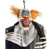 Grusel-Clown Hängedeko Figur 120 Cm -Karneval Universe Verkäufe gruseliger horrorclown haengefigur mit lichteffekt 120cm creepy horror clown hanging figure with light effect 120cm halloween dekoration halloween props 39769