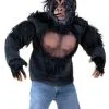 Haariges Affen Shirt -Karneval Universe Verkäufe haariges affen shirt mit brustplatte affenkostuem gorilla kostuem 15390 01