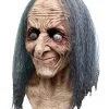 Hagatha Alte Hexenmaske -Karneval Universe Verkäufe hagatha hexenmaske mit haaren hagatha witch mask maerchenhexe halloween maske 28784