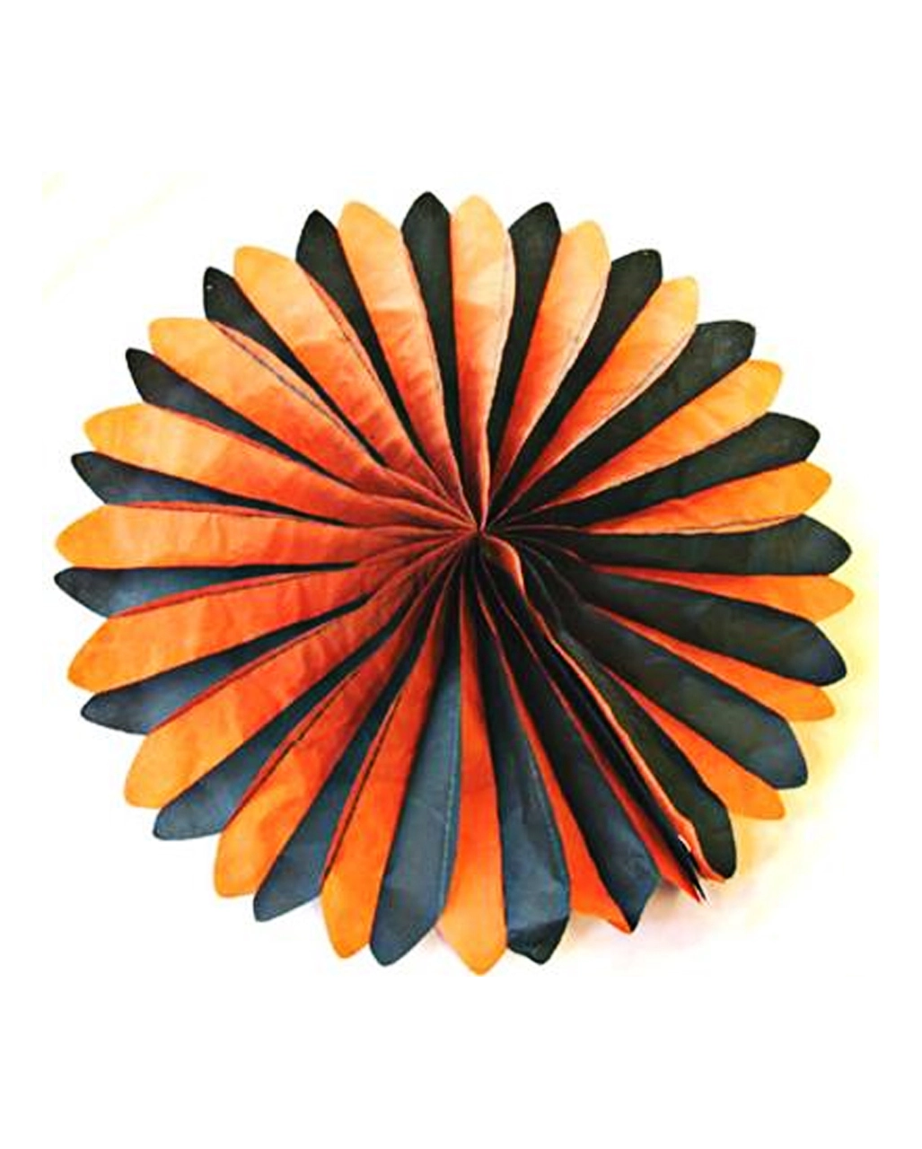 Halloween Fächer Rosette 48cm 3 Halloween Fächer Rosette 48cm