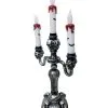 Gothic Kerzenständer Mit LED Kerzen 2 Gothic Kerzenständer Mit LED Kerzen -Karneval Universe Verkäufe halloween kerzenstaender mit led kerzen fledermaus licht skull candelabra 38309