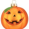Halloween Jack O'Lantern Glas Christbaumkugel Ø7,6cm 2 Halloween Jack O'Lantern Glas Christbaumkugel Ø7,6cm -Karneval Universe Verkäufe halloween kuerbis glas weihnachtskugel halloween und horror weihnachtsdeko jack o lantern pumpkin hanging ornament 54760