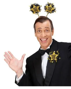 Haarreif Happy New Year -Karneval Universe Verkäufe happy new year haarreif silvester kopfschmuck scherzartikel neujahrs kopfbedeckung 27018 03